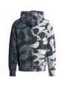 Parajumpers Titus PR butterfly print sweatshirt in avio blue PMFLOF02 TITUS PR D.AVIO B.FLY price