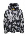Parajumpers Cloud PR grey and avio blue butterfly print down jacket buy online PMPUOK02 CLOUD PR D.AVIO B.FLY