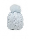 Parajumpers wool cap with pompom in baby blue color shop online hats and caps