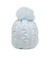 Parajumpers wool cap with pompom in baby blue color shop online hats and caps