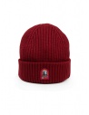 Parajumpers Rib Hat ribbed cap in red wool buy online PAHAHA02 RIB RIO RED