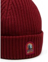 Parajumpers Rib Hat ribbed cap in red wool PAHAHA02 RIB RIO RED price