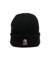 Parajumpers Rib berretto a costine in lana merino nero acquista online PAHAHA02 RIB BLACK