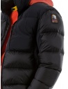 Parajumpers Gover black down jacket with elasticated inserts PMPUEO01 GOVER BLACK buy online