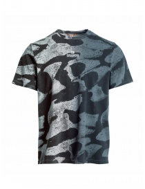 Mens t shirts online: Parajumpers Outback avio blue butterfly print tee