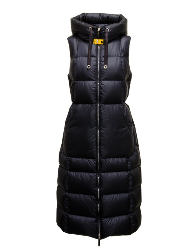 Parajumpers Elver maxi gilet imbottito nero matita PWPUHY36 ELVER PENCIL gilet donna online shopping