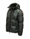 Parajumpers Diran piumino verde scuro con cappuccioshop online giubbini uomo