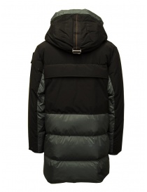 Parajumpers Braylen green and black multipocket down jacket price