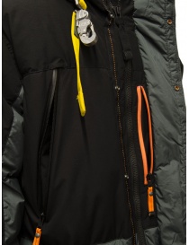 Parajumpers Braylen green and black multipocket down jacket buy online price