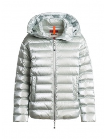 Womens jackets online: Parajumpers Melua light silver grey light down jacket