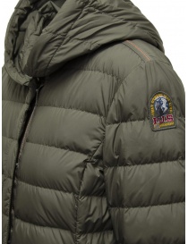 Parajumpers Omega piumino extra lungo verde oliva acquista online prezzo