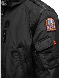 Parajumpers Fire black padded waterproof bomber jacket buy online price