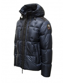 Parajumpers Diran dark blue down jacket with hood