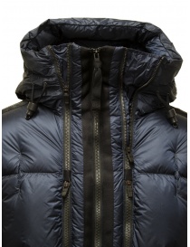 Parajumpers Diran dark blue down jacket with hood mens jackets price