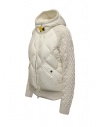 Parajumpers Phat piumino bianco con maniche in lana Aranshop online giubbini donna