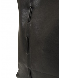 Il Bisonte black leather tote bag with knotted handles bags buy online