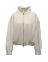 Parajumpers Minori felpa bianca con cerniera acquista online PWFLCW32 MINORI OFF-WHITE