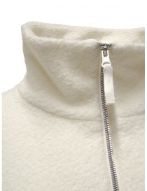 Parajumpers Minori white sweatshirt with zip women s knitwear price