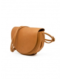Il Bisonte saddle crossbody bag in leather color natural buy online