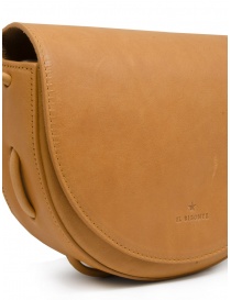 Il Bisonte saddle crossbody bag in leather color natural bags buy online