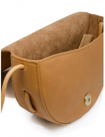 Il Bisonte saddle crossbody bag in leather color natural bags price