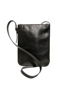 Il Bisonte small rectangular bag in black leather