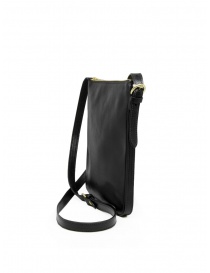 Il Bisonte small rectangular bag in black leather price