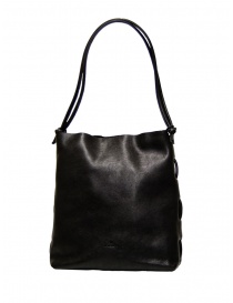 Il Bisonte borsa a spalla in pelle invecchiata colore nero BSH182 BK296B NERO ordine online
