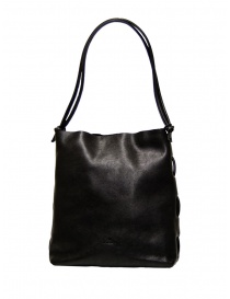 Bags online: Il Bisonte shoulder bag in black vintage leather