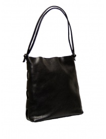 Il Bisonte shoulder bag in black vintage leather price