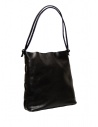 Il Bisonte shoulder bag in black vintage leather BSH182 BK296B NERO price