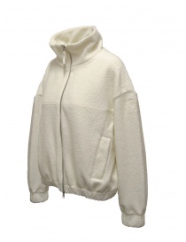 Parajumpers Minori white sweatshirt with zip