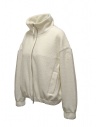 Parajumpers Minori white sweatshirt with zip shop online women s knitwear
