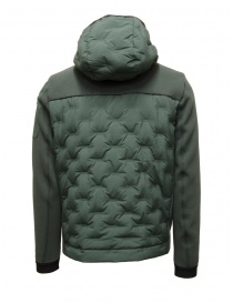 Parajumpers Benjy piumino verde maniche in piquet