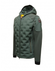 Parajumpers Benjy green down jacket with piquet sleeves price