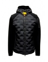 Parajumpers Benjy piumino nero con maniche in piquet acquista online PMHYJP03 BENJY BLACK