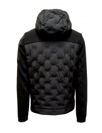 Parajumpers Benjy black down jacket with piqué sleeves