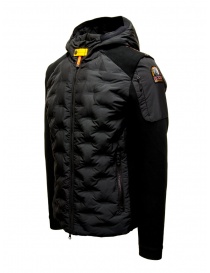 Parajumpers Benjy piumino nero con maniche in piquet prezzo