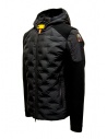 Parajumpers Benjy piumino nero con maniche in piquet PMHYJP03 BENJY BLACK prezzo