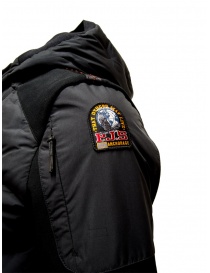 Parajumpers Benjy piumino nero con maniche in piquet giubbini uomo acquista online