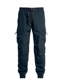 Mens trousers online: Parajumpers Osage air force blue multipocket sweatpants