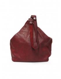 Guidi BK2 borsa secchiello a tracolla in pelle di cavallo rossa borse acquista online