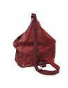 Guidi BK2 borsa secchiello a tracolla in pelle di cavallo rossa prezzo BK2 SOFT HORSE FG 1006Tshop online