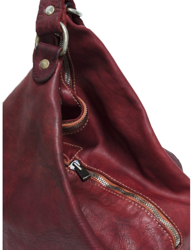 Brolio | Borsa a tracolla da uomo in pelle invecchiata colore blu mezz