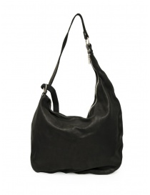 Borse online: Guidi SZ01 borsa asimmetrica in pelle nera