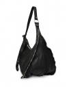 Guidi SZ01 asymmetric bag in black leather shop online bags