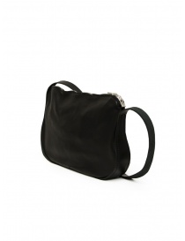 Guidi RD01 black shoulder bag in horse leather bags buy online