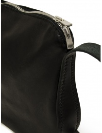 Guidi RD01 black shoulder bag in horse leather bags price