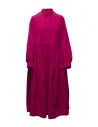 Casey Casey Ethal maxi chemisier dress in raspberry-colored cotton buy online 21FR451 RASPBERRY CASEY VIDALENC