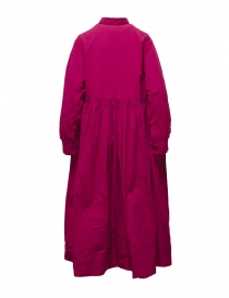 Casey Casey Ethal maxi chemisier dress in raspberry-colored cotton buy online